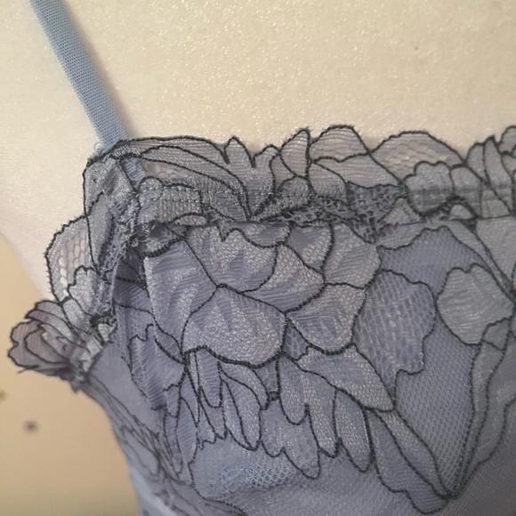 FREE PEOPLE ꔹ Double Date Embroidered Mesh Crop Camisole - Picture 16 of 16